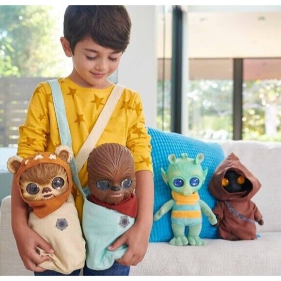 🔥Mattel STAR WARS Galactic Pals Baby Wookiee 11" Plush Doll Chewbacca Toys🔥 - Picture 3 of 7